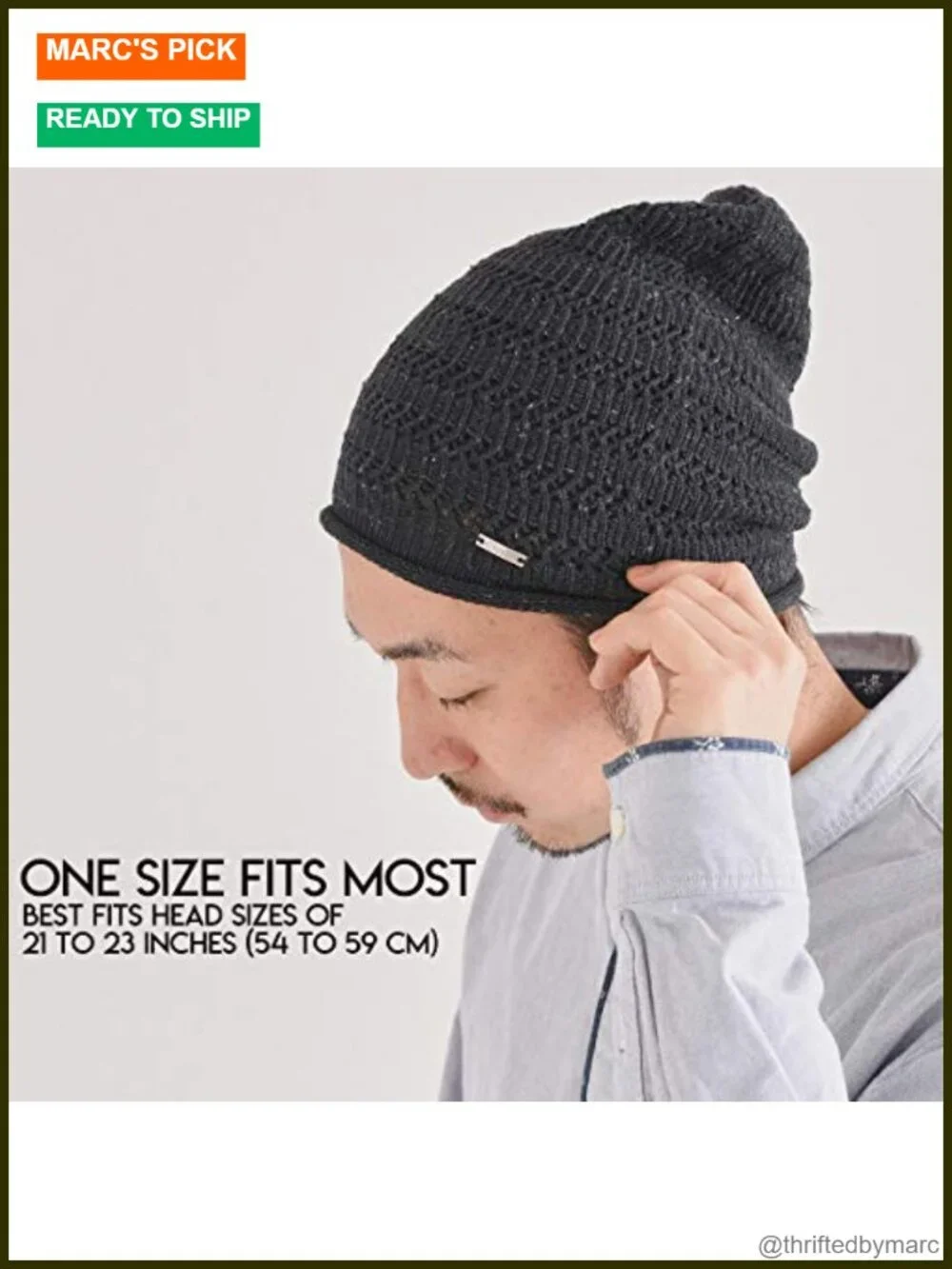 Linen Summer Beanie for Men & Women - Sweat Wicking Knit Hat